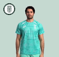 تيشيرت أكتيبريز طباعة - رجال - اولمبي - الطقم الرس...