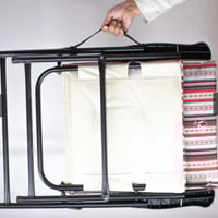 كرسي سدو وردي / قابل للسفط