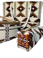 بكج 2 مده اسفنج+ 2تكاية + سلة ترامس +فرشة كبيرة حج...