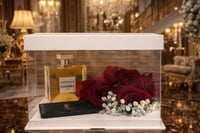 بوكس فاخر (عطر جابريل 100مل &محفظة شانيل )