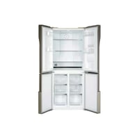 ثلاجة 15 قدم دولابي جنرال سوبريم - ستيل GSX154ssi