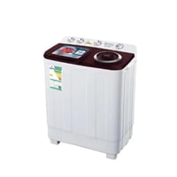 غسالة 8 كيلو جنرال سوبريم حوضين - أبيض GSTT80TR