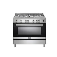 فرن 5 عيون غاز البا 90 سم – ستيل CBX 965 G SA