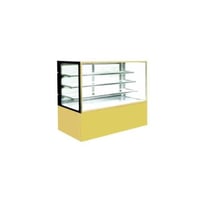 ثلاجة بانكول حلويات مربع 1.5 متر - ذهبي GN-1500R3