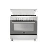 فرن غاز البا 5 عيون - 90 سم فري ستاند - ستيل CXX 9...