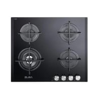 بوتجاز 4 عيون غاز بلت ان البا 60 سم - اسود ASELIOE...