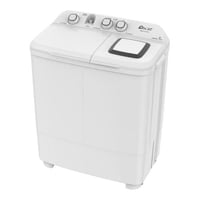 غسالة ملابس حوضين اوسكار 7 كيلو - ابيض OWM70SAXS