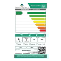 غسالة اتوماتيك ميديا انفرتر امامية 21 كيلو - فضي M...