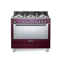 فرن 5 عيون غاز البا 90 سم - أحمر FR 965 FG SA