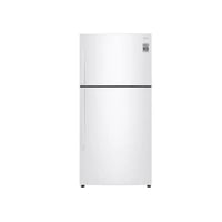 ثلاجة بابين ال جى 21 قدم -ابيض LT22CBBWIN