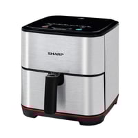 مقلاة كهربائية شارب 7 لتر - 1600 وات - فضي KF-AF70...