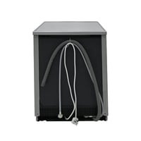 غسالة أطباق زيترست 15 مكان – 7 برامج – ستيل Zdw15s