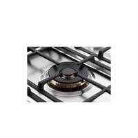 فرن البا غاز وكهرباء 90 سم - 5 عيون - ستيل EX 965...