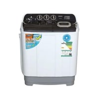 غسالة 8 كيلو بيسك حوضين - أبيض BW-TP800KS