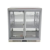 ثلاجة عرض بانكول 2 باب زجاجي سحاب - ستيل BB-210D (...