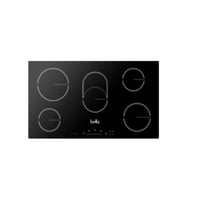 بوتاجاز كهرباء بلت ان بيلا 90 سم ــ 5 عيون ــ اسود...