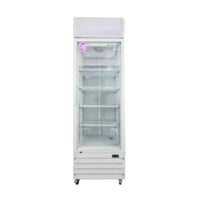 ثلاجة بانكول عرض باب زجاج واحد - ابيض FC-LD70B