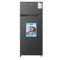 ثلاجة فالكون بابين 7 قدم - سلفر FLK205(S)