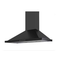 شفاط هرمي جدارى بولم 60 سم ــ اسود PLATINUMNERO60