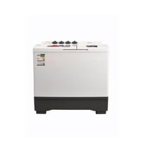 غسالة حوضين 14 كيلو جنرال سوبريم - أبيض GSTT140M