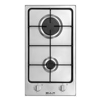 موقد غاز مسطح بولم بلت ان 2 شعلة - 30 سم - ستيل B3...