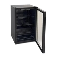 ثلاجة تبريد باب واحد بيسك 4 قدم - أسود BRS-SC126ML