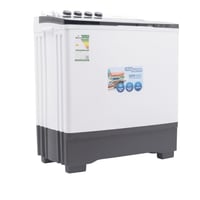 غسالة حوضين سوبر جنرال 14 كيلو - ابيض KSGW1555