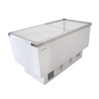 فريزر بانكول أفقي زجاج سحاب - أبيض SD-436BP