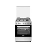 فرن غاز سيمفر 4 عيون - 60*60 سم - ستيل F6402SGRIM-...