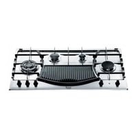 موقد غاز سطحي اريستون بلت ان 90 سم 4 عيون + شواية...