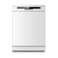 غسالة صحون ميديا 12 مكان - 6 برامج - أبيض WQP12520...