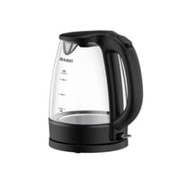 غلاية مياه بيسك 1.7 لتر زجاج - اسود BK-17G