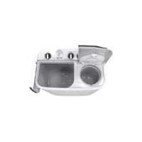 غسالة حوضين جنرال سوبريم 6 كيلو - أبيض GSTT60XW