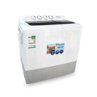 غسالة 14 كيلو سوبر جنرال حوضين - ابيض Ksgw 1486n