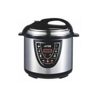 قدر ضغط كهربائي ارو 6 لتر ـــ 1000 وات - اسود Ro-0...