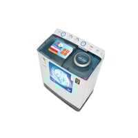 غساله 12 كيلو هام حوضين - أبيض Hwm12000-21n