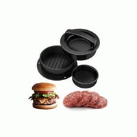 محضرة طعام ارو مع صانع البرجر - اسود Ro-s100bp