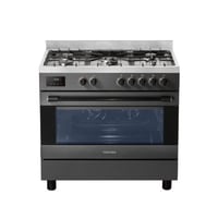 فرن 5 عيون توشيبا غاز 90*60 سم - رمادى RQ1-90MG5GE...