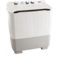 غسالة 9 كيلو حوضين دورا إليجانت – أبيض DEW900MT11