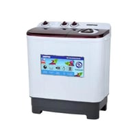 غسالة حوضين 5 كيلو جيباس – أبيض GSWM18045