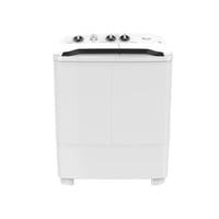 غسالة جنرال سوبريم حوضين 7 كيلو - أبيض GSTT70XW