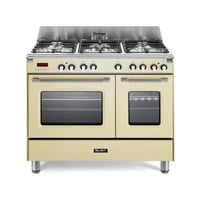 فرن البا غاز وكهرباء 90 سم - 5 شعلات - إيطالي VC 9...