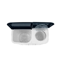 غساله حوضين تي سي ال 8.5 كيلو - أبيض TWT85-S2