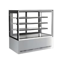 ثلاجة حلويات عرض بانكول 1.8 متر مربع - ستيل GN-180...