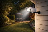 إنارة الكاميرا الوهمية بالطاقة الشمسية