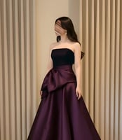 فستان خامه ميكادو مع جوخ انييق