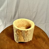 حوض خشب طبيعي