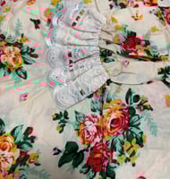 شرشف صلاة قطن مشجر مطاط واسع جامبو بارد وطرحه متصل...