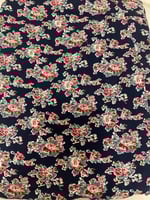 شرشف مطاط مشجر بدون كلفة سادة