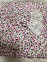 شرشف صلاة قطن مشجر مطاط واسع جامبو بارد وطرحه متصل...